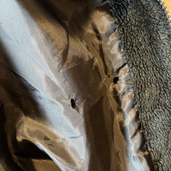 Vintage Denali Women’s Hunting Deer All Over Print Zip Up Jacket Sz Medium - Picture 8 of 8